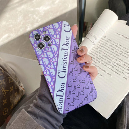 Stitching pattern soft phone case