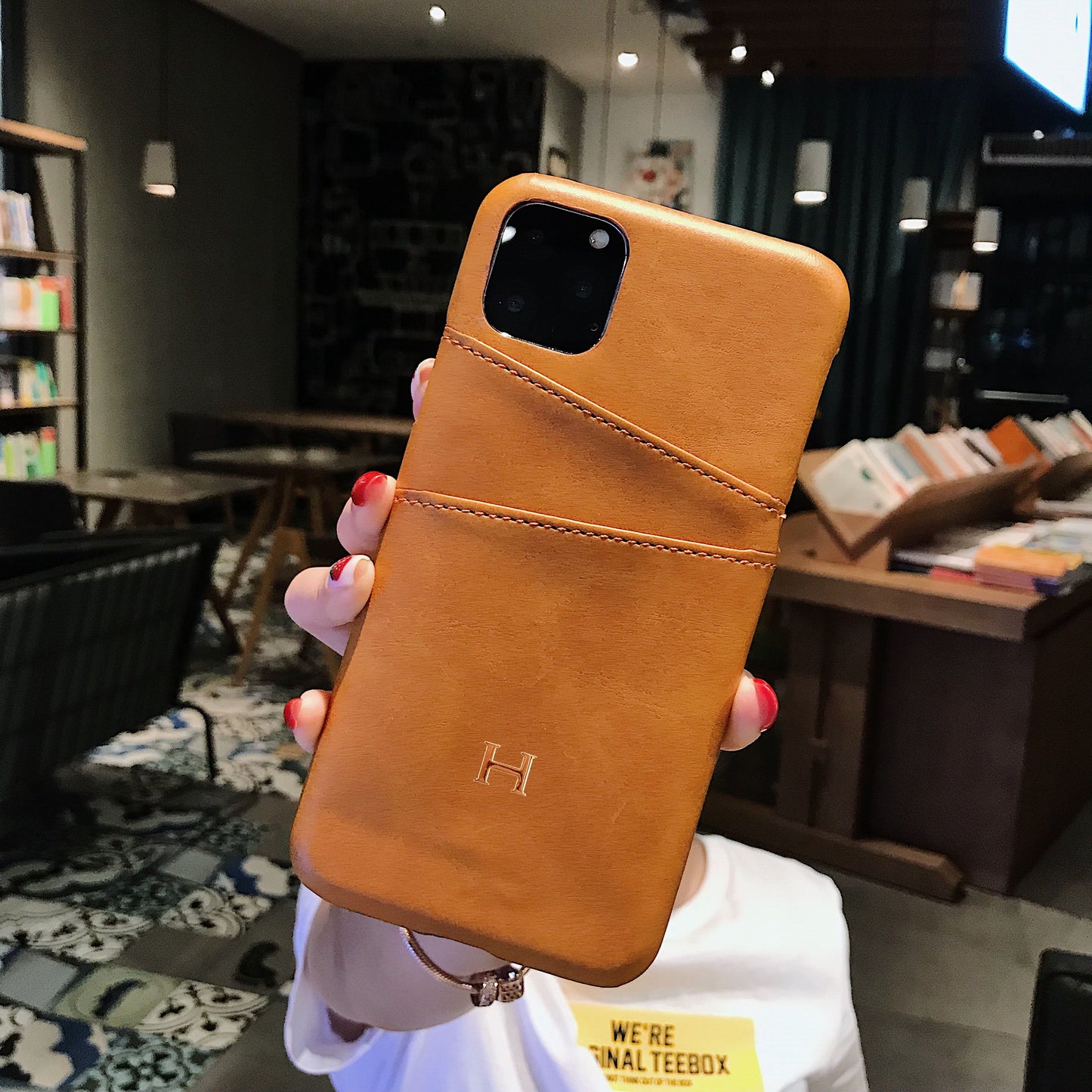 Dual card bag phone case