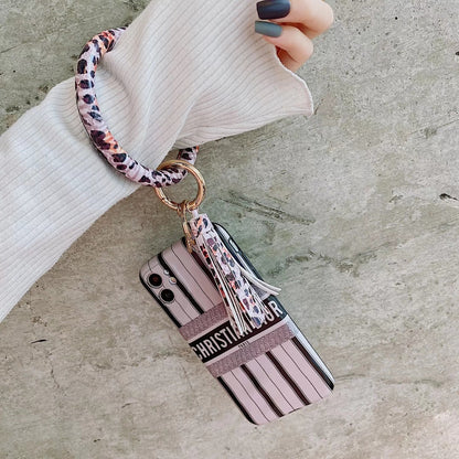 Fashion flowers bracelet phone case