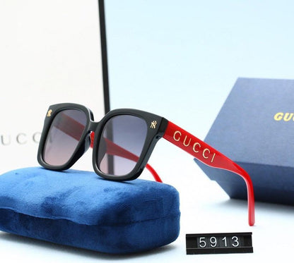 5 COLORS LETTER DECORATION OUTDOOR POLARIZED SUNGLASSES