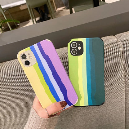 Color Lambskin Soft Phone Case