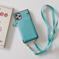 Zipper card bag square phone case for samsung