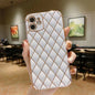 Fashion Lingge Electroplating Phone Case