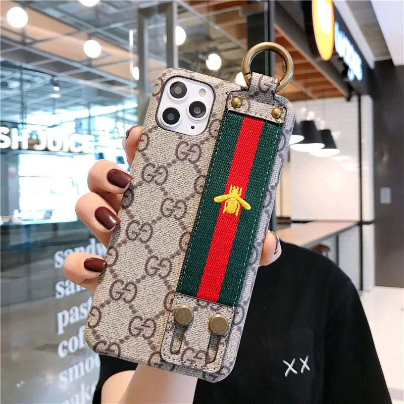 Luxury wristband phone case