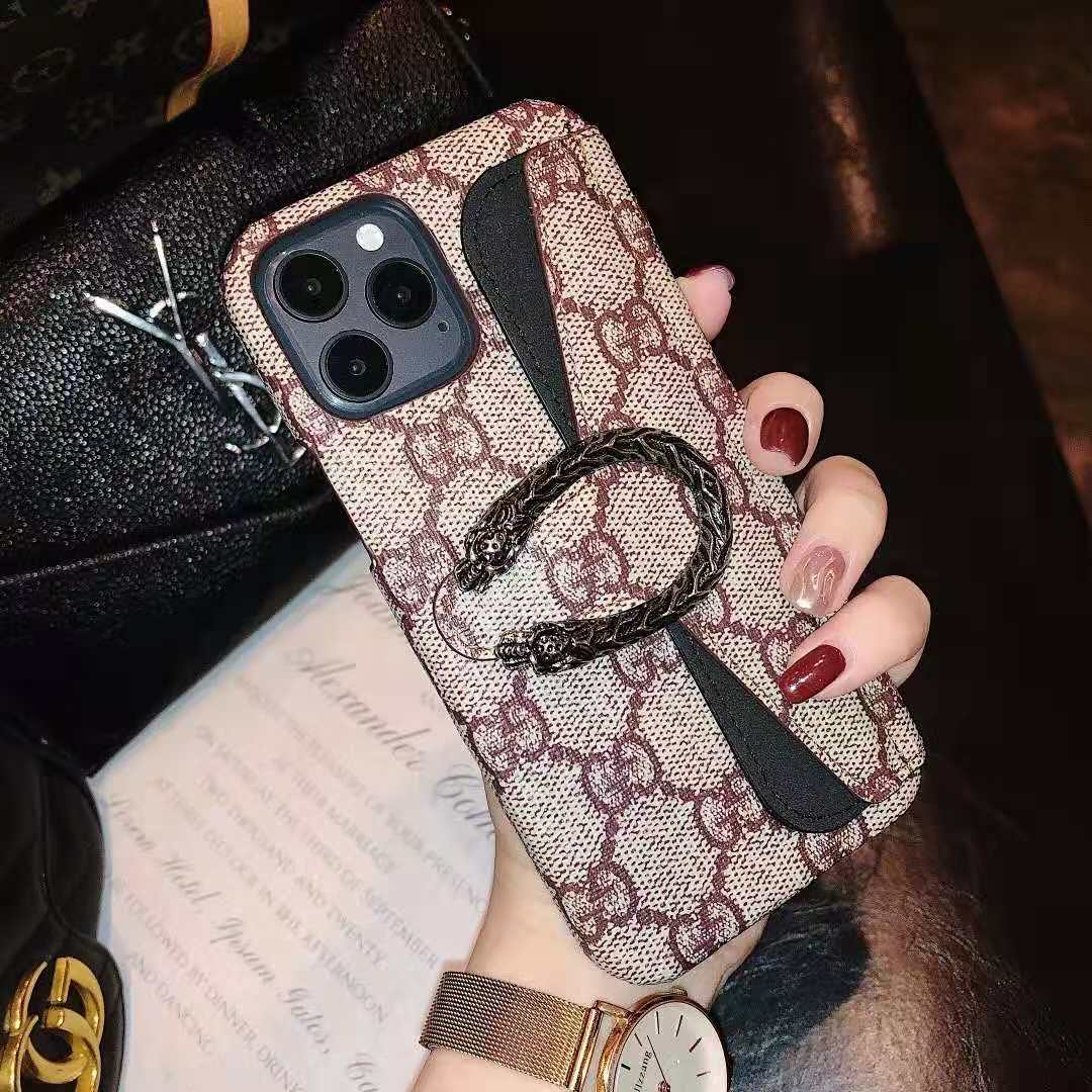 Card bracket coin purse phone case