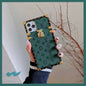 Vintage embossed square phone case