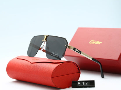 6 COLORS THIN METAL FRAME POLARIZED SUNGLASSES