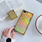 Laser letters Square phone case and Airpods case