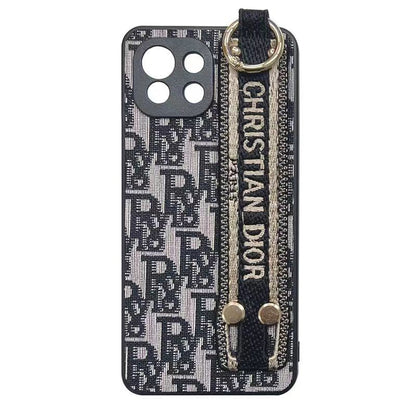 Wrist strap crossbody phone case