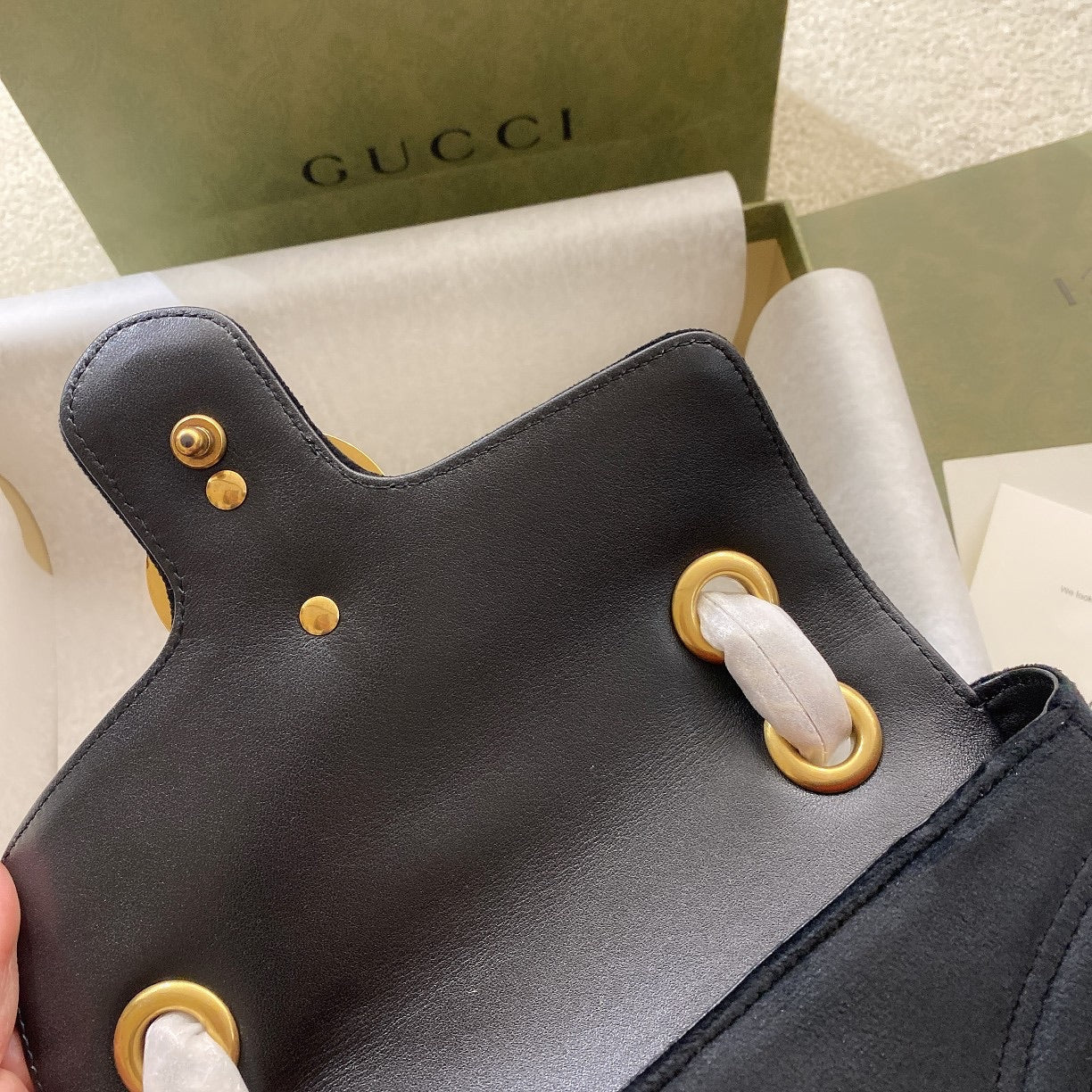 velvet handbag