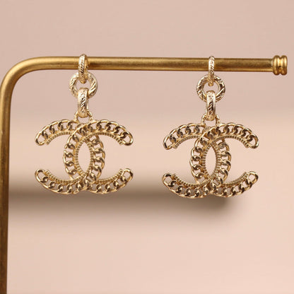 C h a n e l earrings