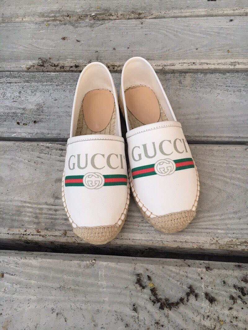 G white Espadrille