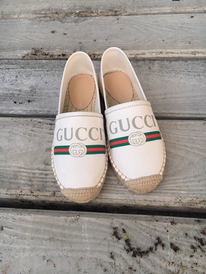 G white Espadrille