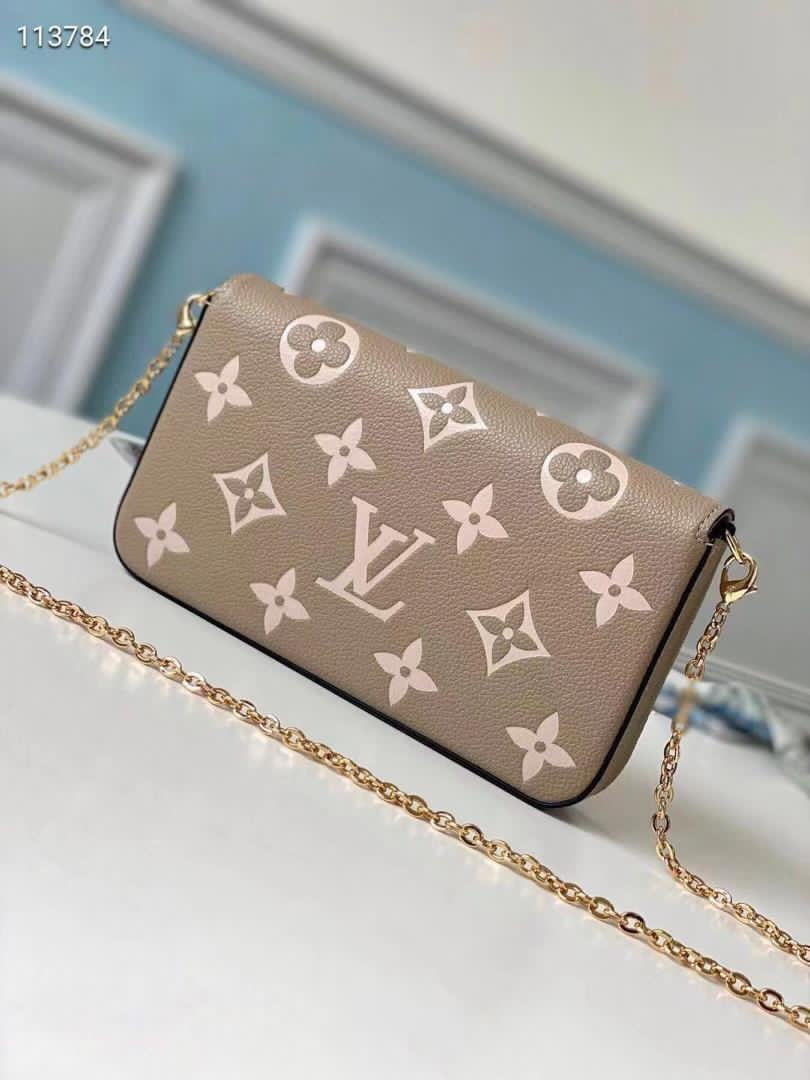 Lv pouch brown