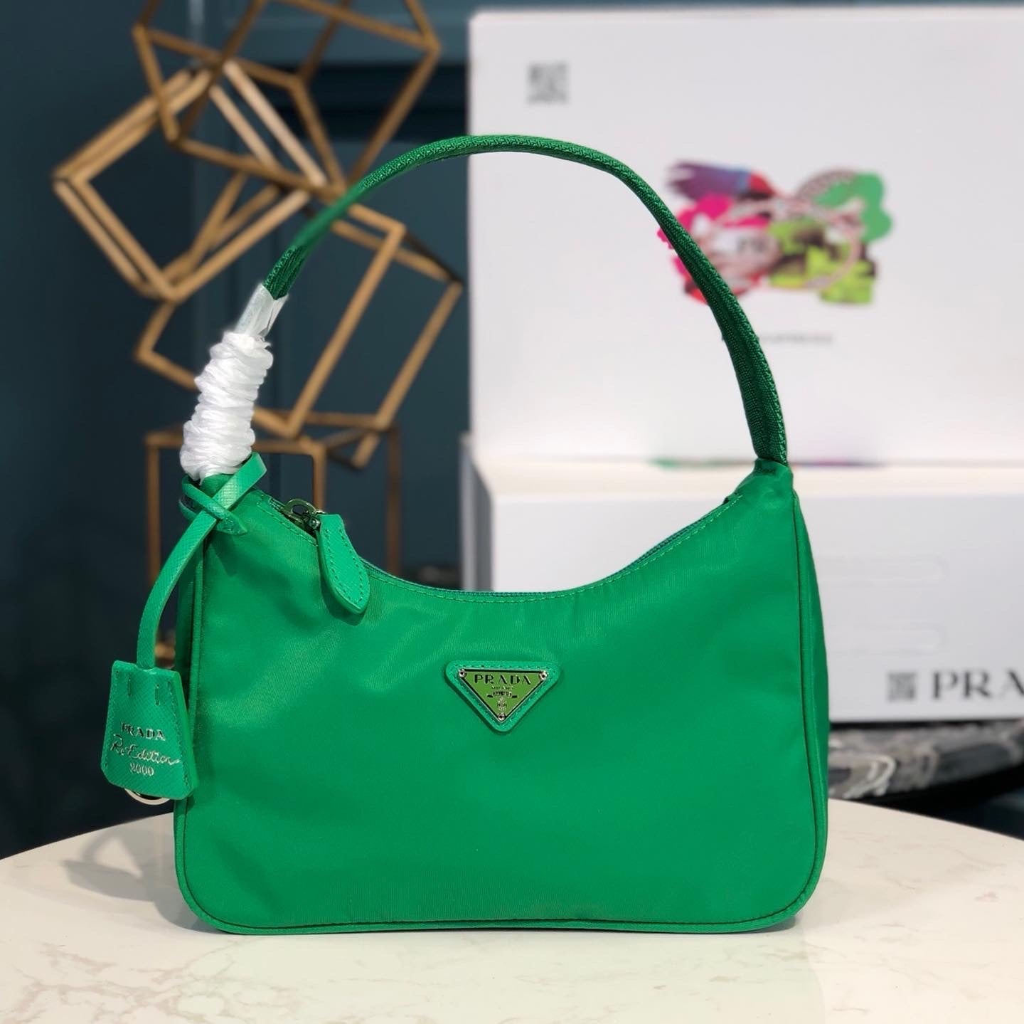 P r a d a green