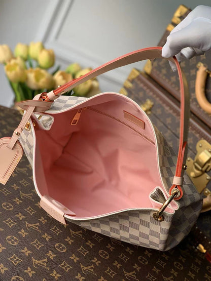 L v damier 35 x 30 x 11