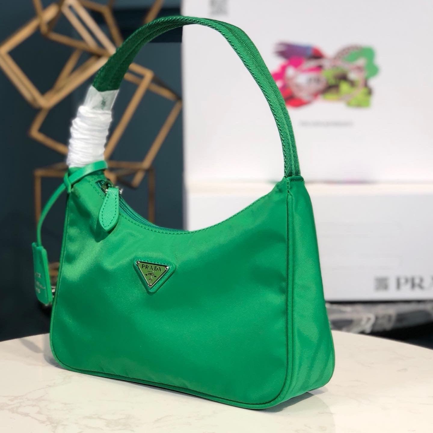 P r a d a green