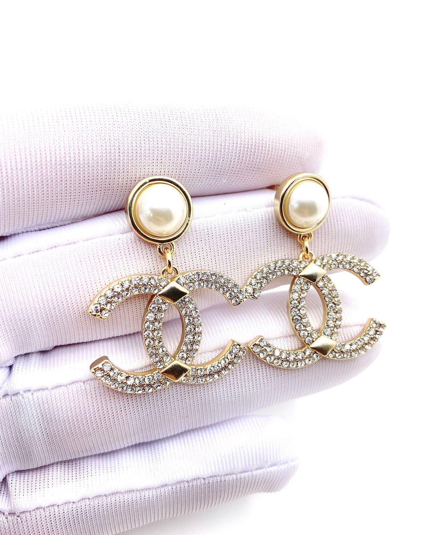 C h a n e l earrings