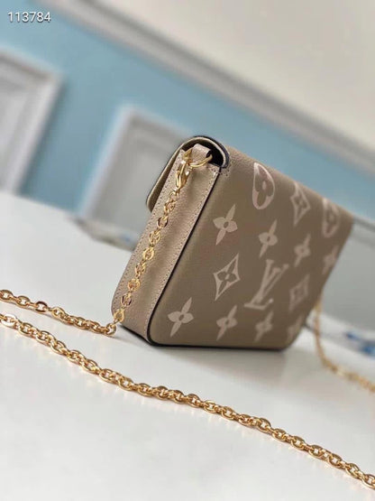 Lv pouch brown